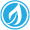 blue leaf icon